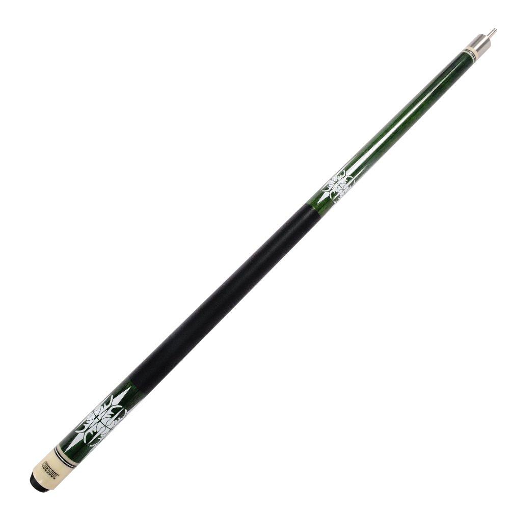 Cuesoul 57-inch 21 Oz 1/2 Billiard Pool Cue with Cleaning Towel and Joint Protector (CSPC035)