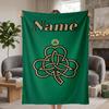 Celtic Football Club Custom Flannel Blankets Soft Warm Cozy Throws for Home Decor Holiday Gifts