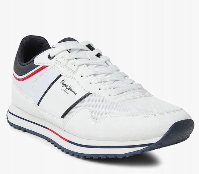 Pepe Jeans Tour Club Pantofi Sport Albi Joși pentru Bărbați 42 Awe