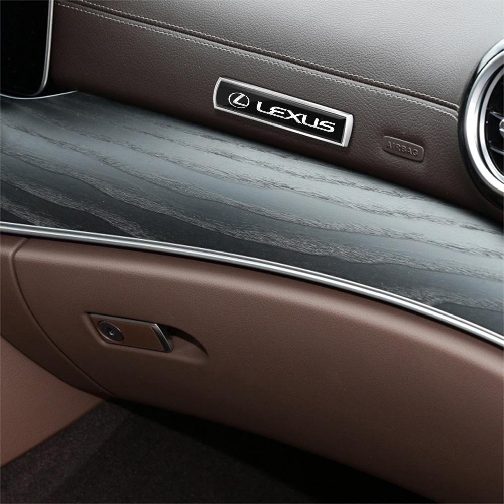 1Pc 3D New Metal Alloy Badge Body Fender Stickers Auto Accessories For Lexus CT200h NX300h F Sport IS RX NX ES LS GS UX LX LC RC