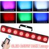 8 LED RGBW DMX Wandwaschlampe 45W Dimmbare Bühnenbeleuchtung DJ Disco Party Bühnenlicht Urlaub Hochzeit Kirche Weihnachten Dekorieren