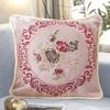 Pillow Case Smooth Zipper Detachable Polyester 45x45cm Living Room Sofa Throw Pillow Cover Home Decor