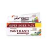 Dant Kanti Natuurlijke Tandpasta 800G (200G X 4), Super Voordeelpakket, Maakt Tanden Sterk, Versterkt Tandvlees, Geeft een Gatenvrije Glimlach