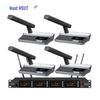 HuSiTe DC-119-4F Wireless 4-Channel Desktop Conference Microphone System (CN Version)
