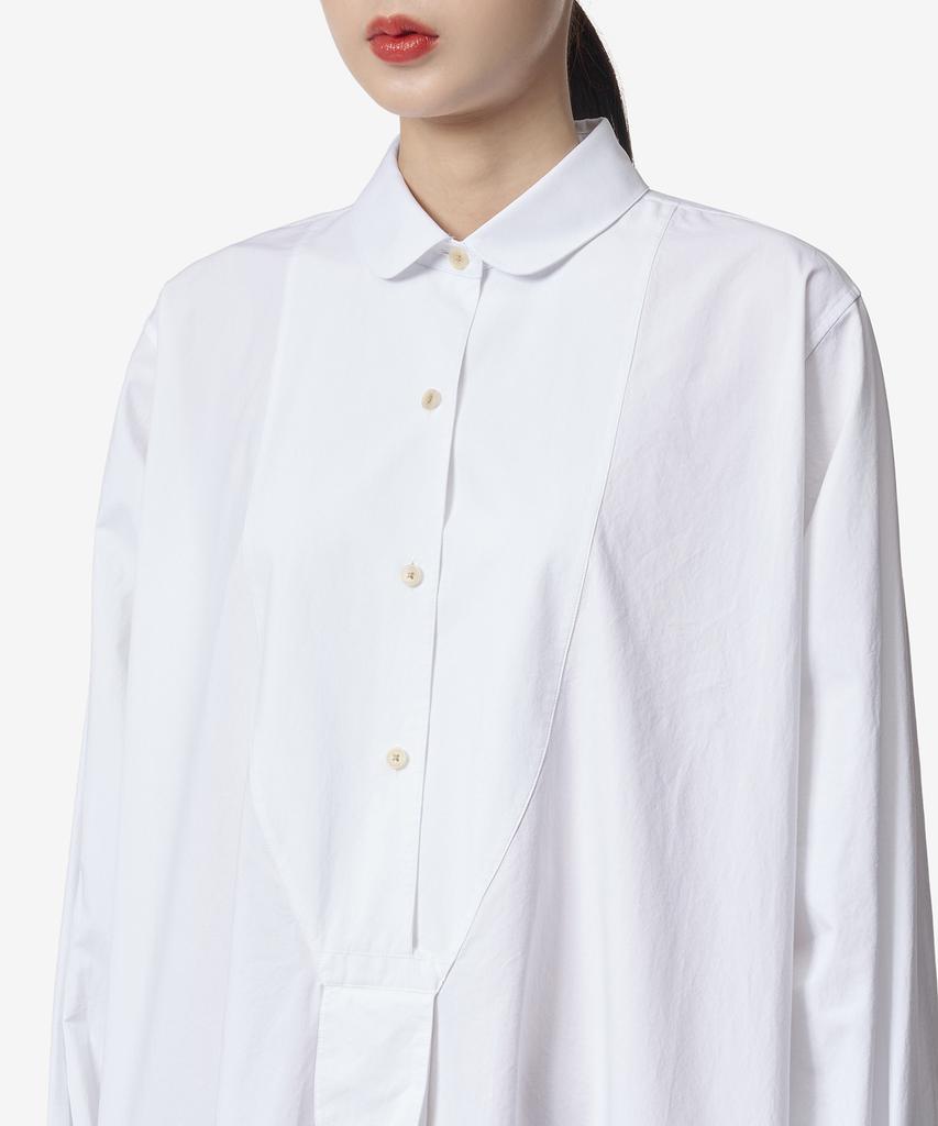 The Row Cosette Cotton Dress - White / 7222W2517Owh
