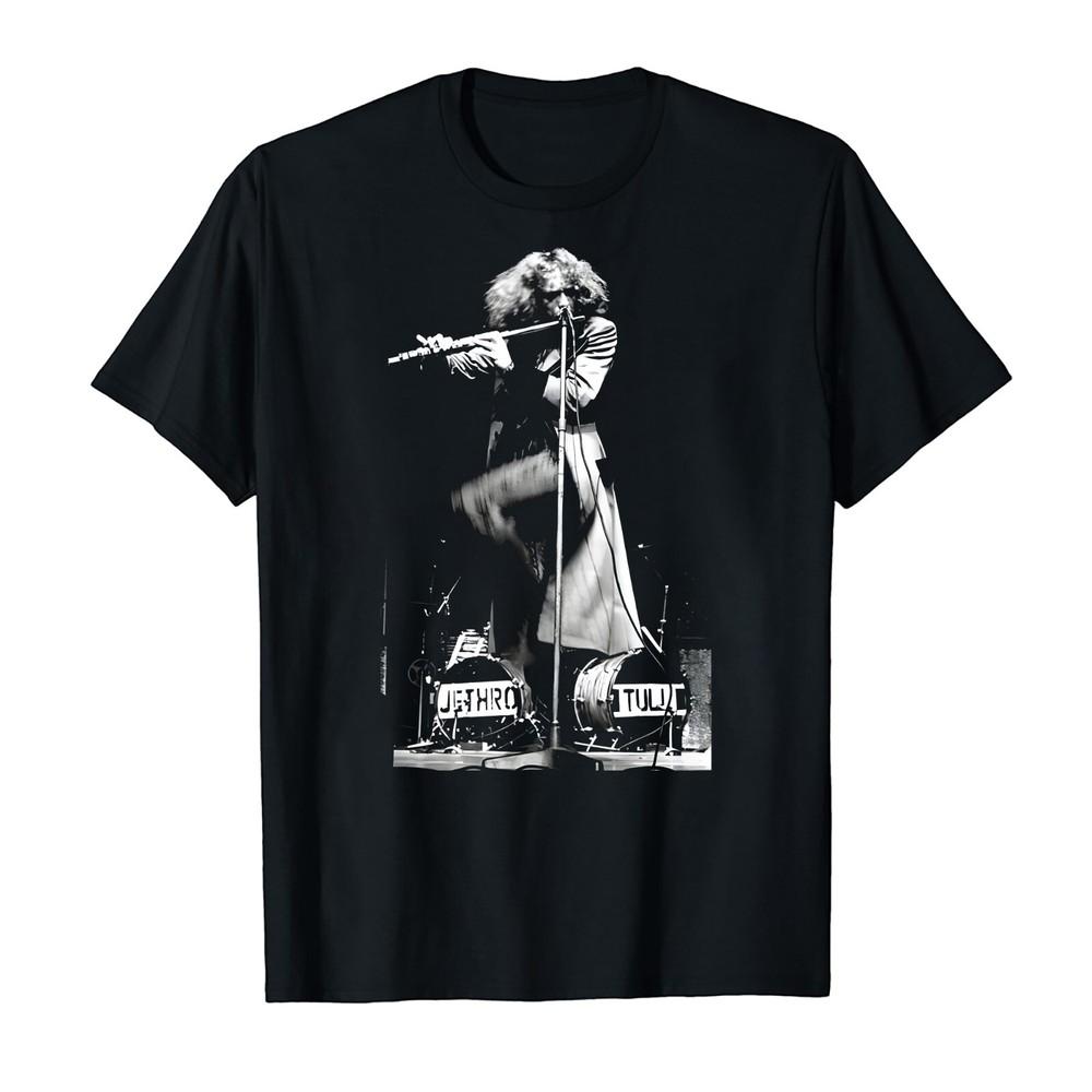 Jethro Tull Band Tee Ian Anderson Unisex Black Shirt QR74857 Unisex T-Shirt