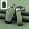 Leather Car Smart Remote Key Case Cover Shell for Toyota Avalon Camry RAV4 Prius CHR C-HR Corolla Land Cruiser Prado Keychain