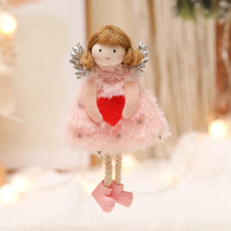 Christmas Decoration Love and Peace Love Guardian Angel Christmas Tree Decoration Pendant
