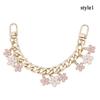 Metal Bag Chain Strap Multi-layer Bag Chain Cherry Strawberry Pendant Starfish Shell Cherry Blossom Bag Chain Accessories