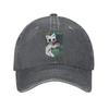 Zoonomaly Cartoon Steam Game Washed Denim Cap Casual Baseball Caps Adjustable Hat Summer Unisex Baseball Hats