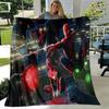 Coperta Stampata Carina di Spider-man Rettangolare Morbida Confortevole Stile Moderno Poliestere