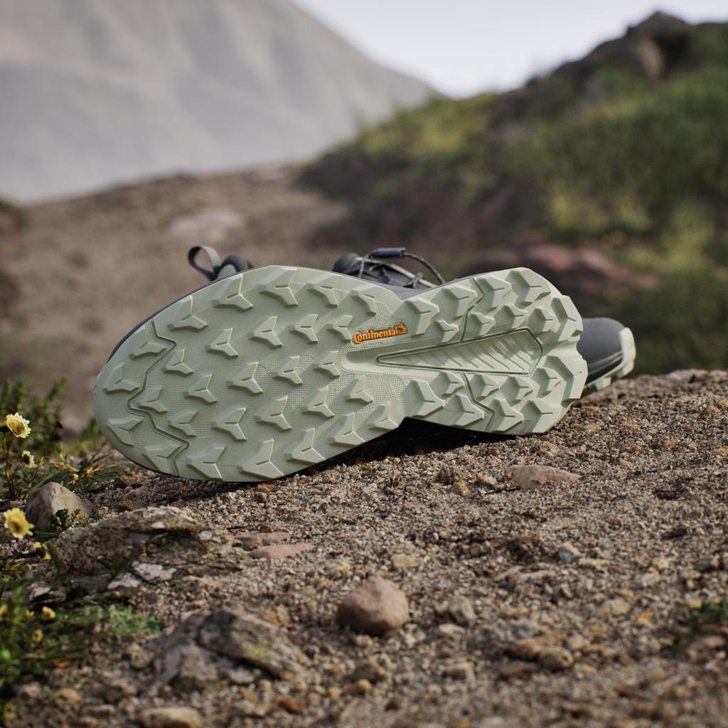 adidas Terre Trailmaker 2 GORE-TEX Speed Lace Hiking KI8283 Men's Terrex Sports Shoes Grey Six / Grey Two / Halo Green