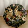 Rabbit Compact Travel Automatic Umbrella Retractable Design with 8-Rib Durability Foldable Design Travel Essential Stylish Accessory