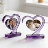 Photo Frame Resin Molds Heart Shape Silicone Mold for Epoxy Resin,DIY Picture Frame Display Mold for Resin Casting