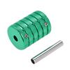 35 מ"מ צינור אחיזת ידית מכונת קעקוע אלומיניום מתכוונן למחסנית קעקוע מחט סיבובית וסליל Ta
