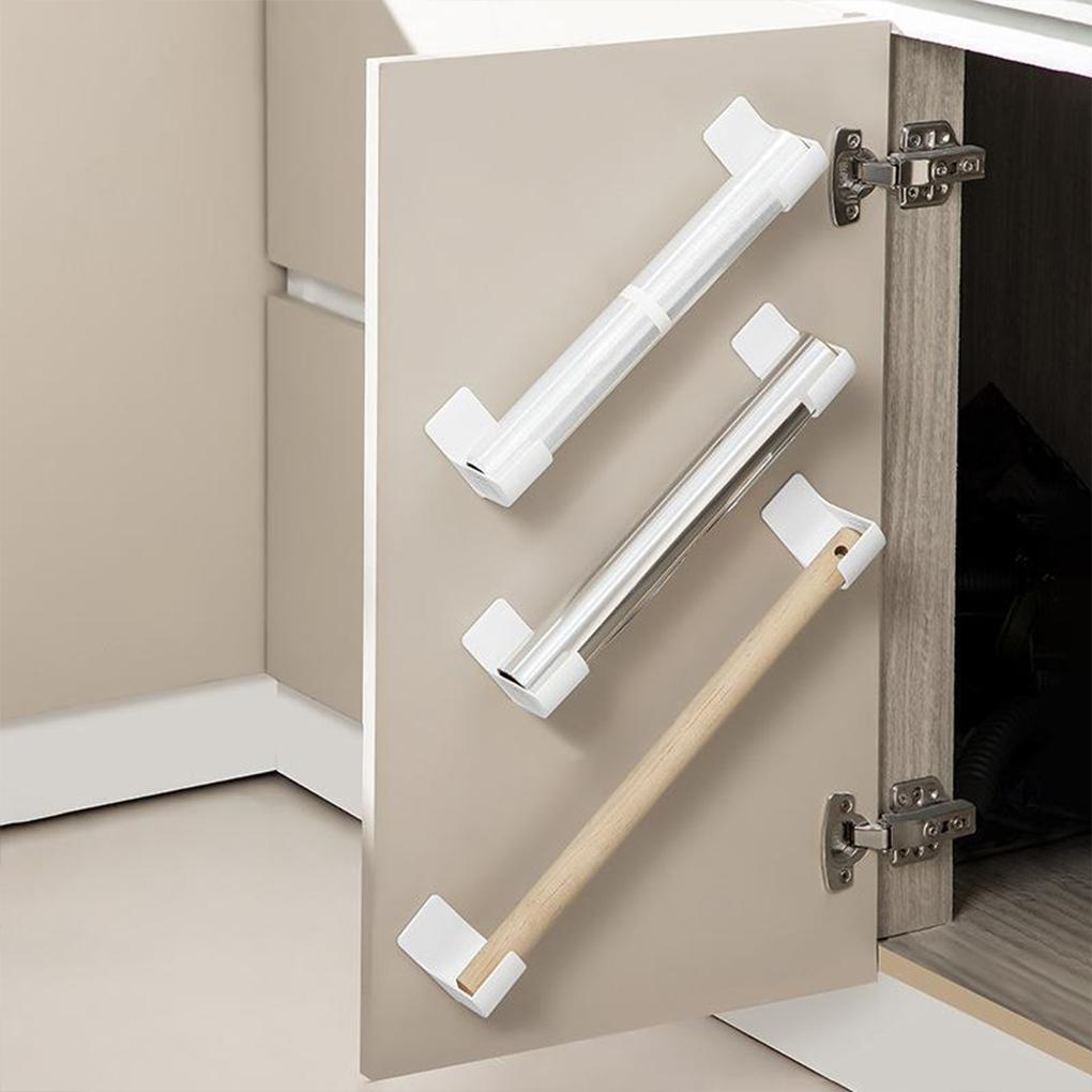 Non Punching Storage Rack Fresh Film Garbage Bag Cabinet Storage Rack Refrigerator Side Storage Rack