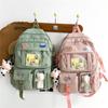 Rucksack Damen neue koreanische Version Studententasche Grund- und Sekundarschultasche Oxford-Stoff Harajuku-Rucksack Außenhandelstasche