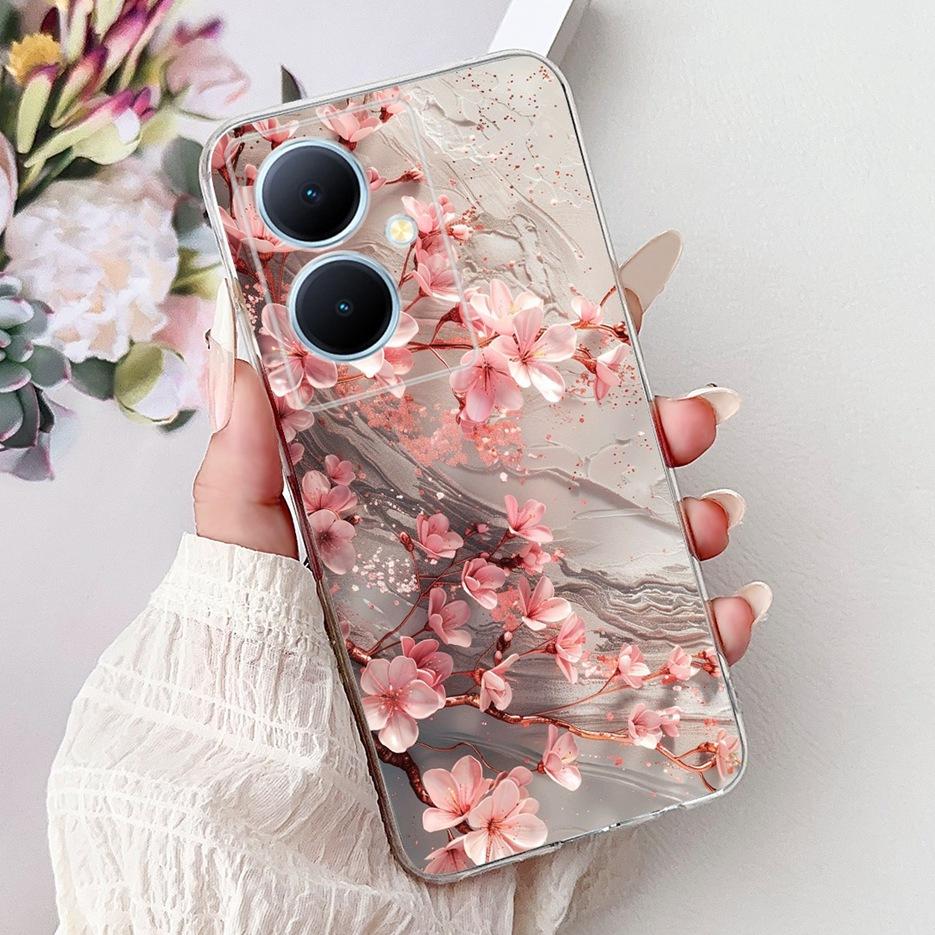 For Vivo Y78 Plus 5G Case V2271A New Luxury Painted Cover Soft Slim Phone Case For Vivo V29 Lite V29LIte V2244 Y78+ Fundas Coque