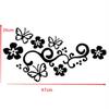 New 2x Butterfly Flower Vinyl Car Graphics Window Sticker Decal Decor