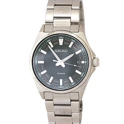 Seiko Import Quartz SS Bracelet 10BAR Green Men's 40.0mm Parallel Import SUR503P1 Wrist Watch