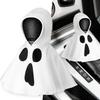 Halloween Ghost Gear Shift Hoodie Funny Car Gear Knob Cover Handbrake Sleeve Spooky Car Interior Accessory