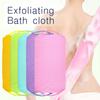 Colorful Exfoliating Rubbing Bath Towel Washcloth Elastic Shower Body Scrub Cleaning Massage Bath Towel Body Washing Clean Towel