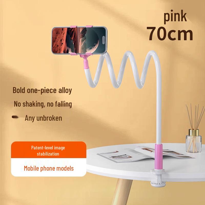 Suport Universal cu Clempă pentru Mobil/Tablete - Perfect pentru Noptieră, Birou sau Streaming Live