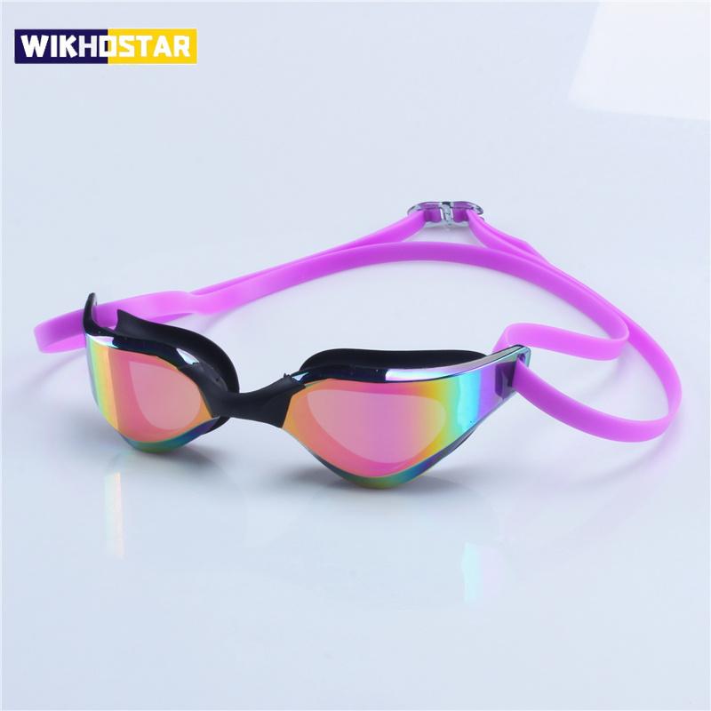 Professionaalsed ujuklahed ujukprillid Elektroplaaditud Veekindel Silikoon Lunettes De Natation Professionnelle