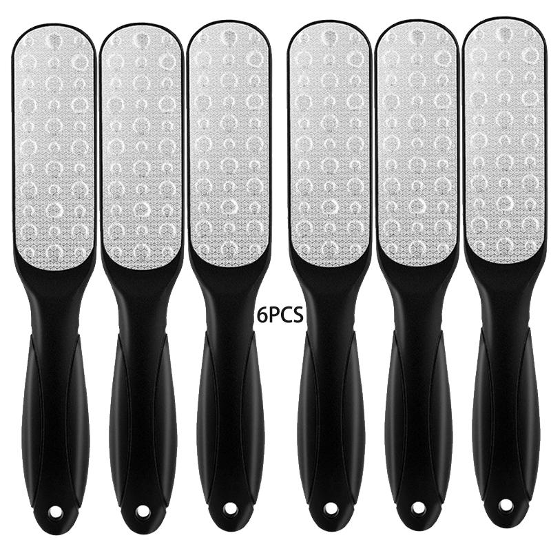 High-Quality 304 Stainless Steel Double Sided Foot File Professional Pedicure Callus Remover Dead Skin Scraper
