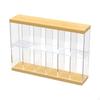 Acrylic Display Storage Case Stands Dustproof Wall Mounted or Tabletop 2 Layer for Action