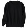 Enfants Knit Sweater for Boys and Crew Long Round Solid School Boys and Girls Cold Size 100 Chéris Children's Girls, Neck, Sleeve, Neck, Cotton,