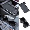 Wireless Charging Mat And Cup Holder Ert Compatible With 2025 2026 Toyota Camry, Center Console Liner Anti-Slip Protective Pad Drink Holder Cover For