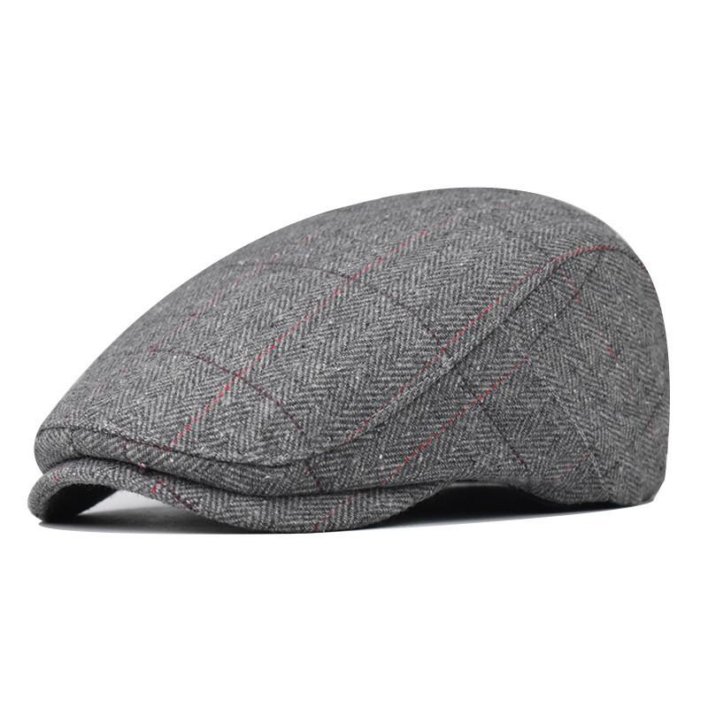 Cotton Beret Hat For Men With Adjustable Fit Casual Outdoor Travel Accessory