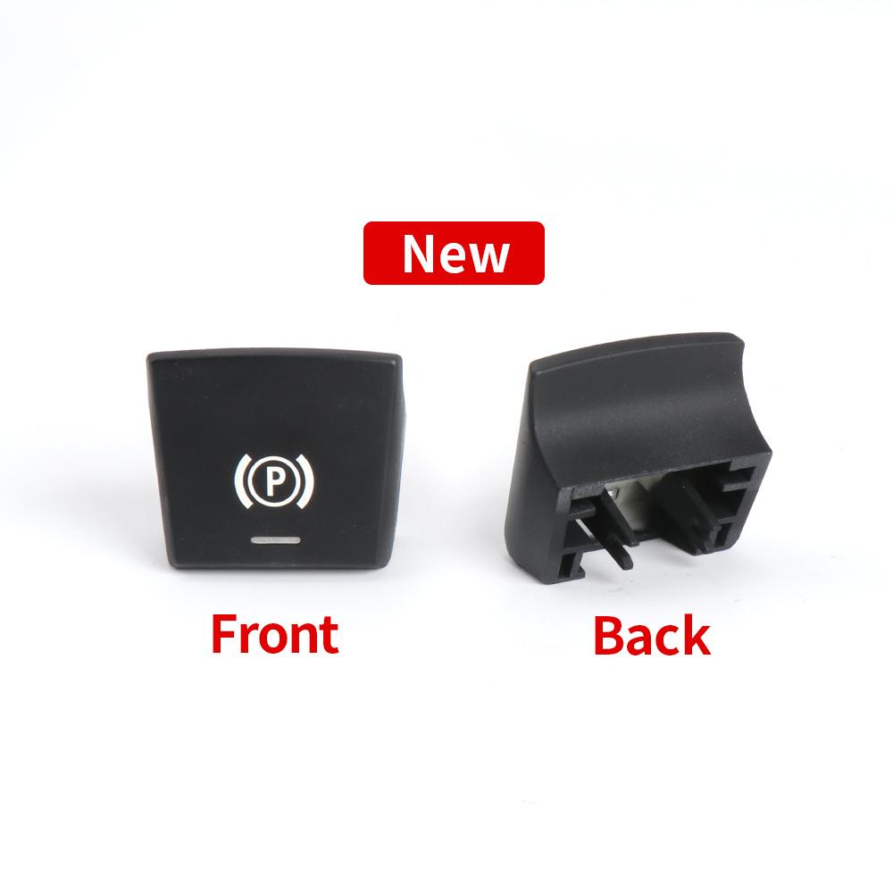 Car Parking Brake Handbrake P Button Switch Cover Auto H Caps For BMW 5 7 X3 X4 F Series F01 F02 F10 F12 F15 F16 F25 F26