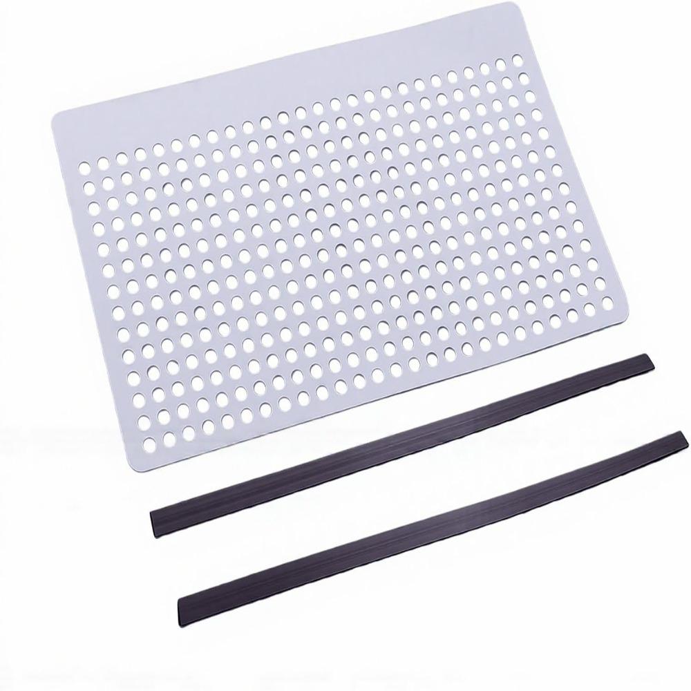 Magnetic Pool Skimmer Guard White Pool Skimmer Screen Durable Skimmer Basket Protector