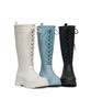 Rockfish Weatherwear Platform Laceup Rain Boots Long - 3 Colors