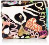 Tsumori Chisato Women's Happy Stuff Mini Folding Wallet, Black