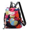 Sac à dos tendance pour femme, nouveau sac antivol, sac de voyage, de loisirs en plein air, sac d'école en tissu Oxford imprimé