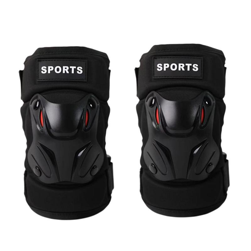 Motorcycle Men Protection Kneepad Guard Protective Anti-Fall Off Road Breathable Protector Gear Windproof Racing Knee Pad Set