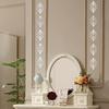 Embellishment Porch Ornament Home Decor Flower Shape Decal Mirror Wall Stickers 3D Floral Mural