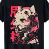 Japanese Men'S T-Shirt with Anime Cartoon Pattern Round Neck, Comfortable And Suitable for Daily Commuting, Leisure, And Outdoor Wear