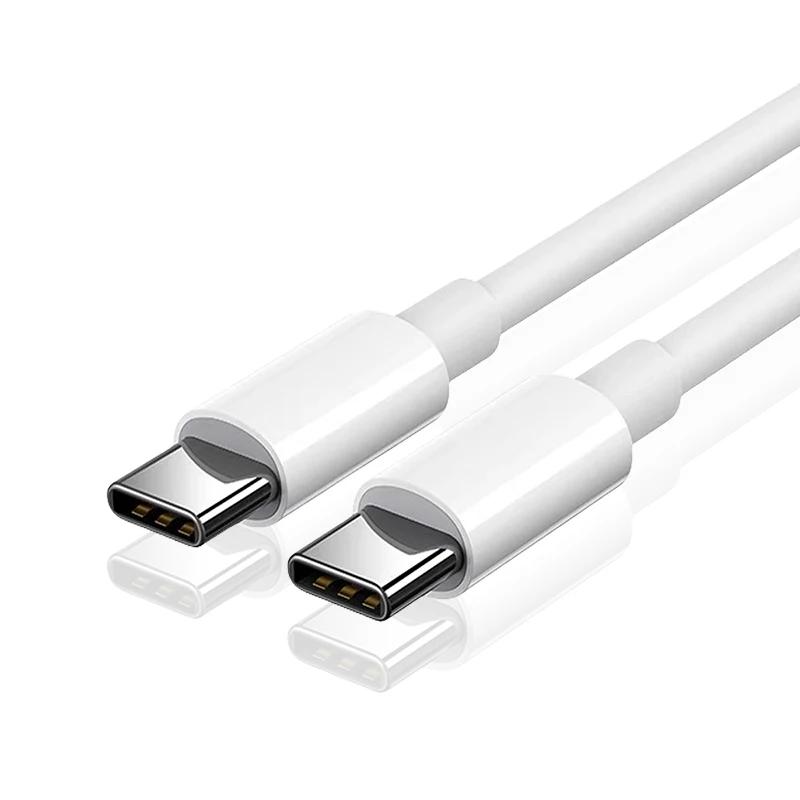 PD 100W USB C To USB Type C Cable Fast Charge Data Cable For Huawei Samsung Xiaomi Macbook iPad Data Line Type C To Type C