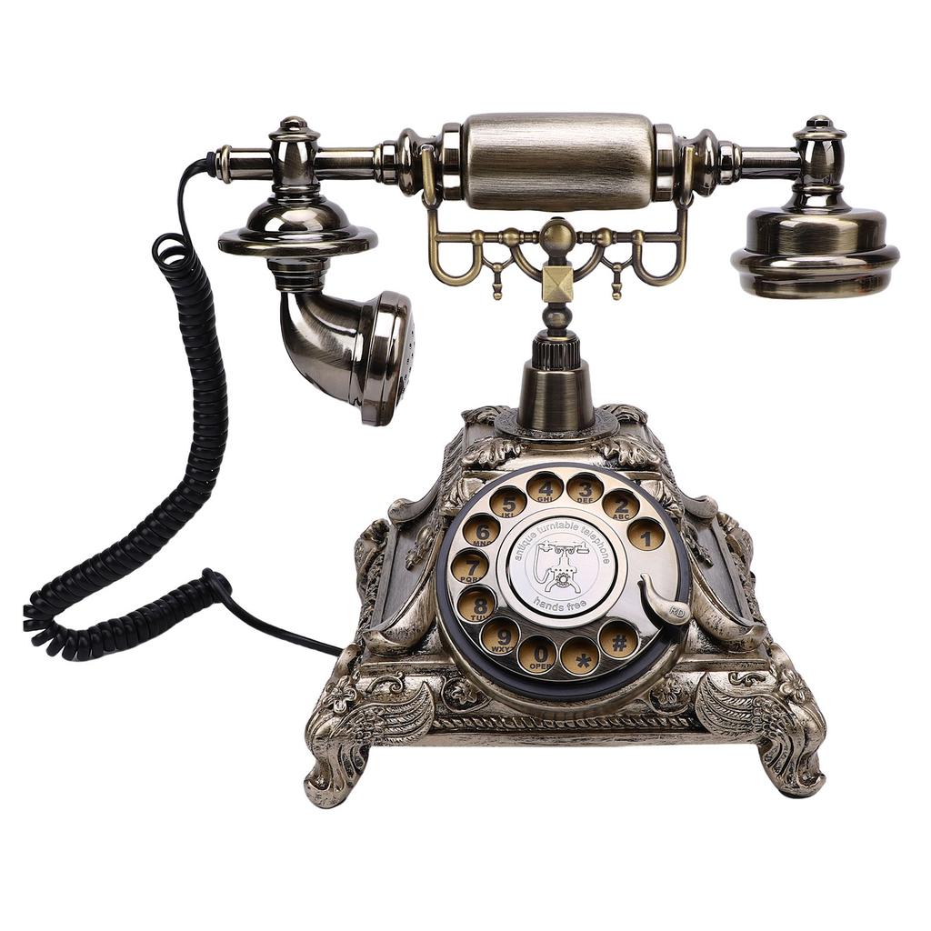 Gästebuch Telefon 32 GB Kapazität Vintage Retro Telefon Angepasste Sprachnachrichten für Hochzeitsfeier