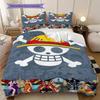 Anime One Piece Soft and Comfortable Duvet Cover, Children's Bedding Set Gift, Extra Large Size, Various Sizes Available LXR134