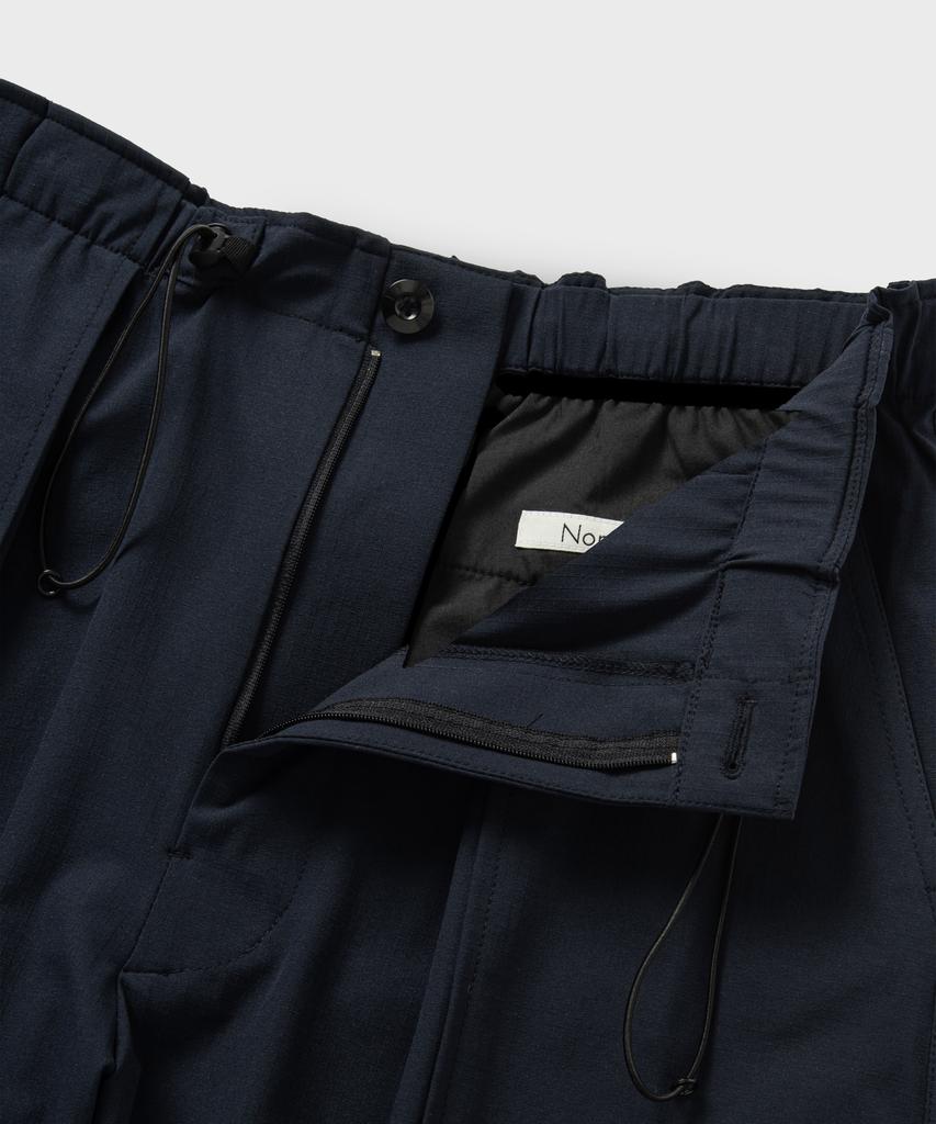 NONBLANK Elastic Waist Fatigue Pants_Dark Navy