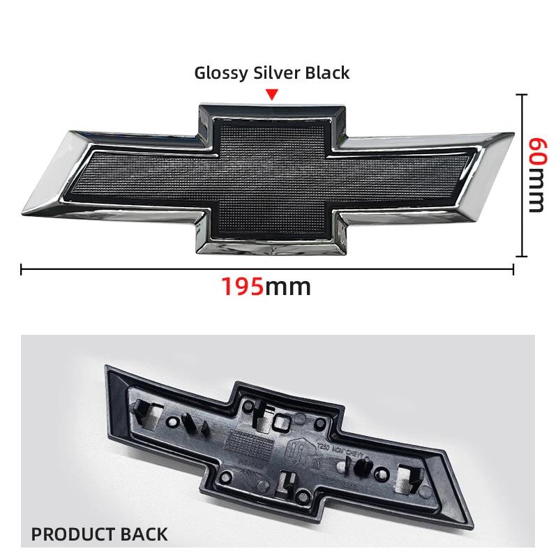 BMPQR1 129mm/150mm/195mm/204mm/208mm/228mm Front Hood Emblem Rear Tail Trunk Badge For Chevrolet Cruze Malibu Colorado Suburban Equinox