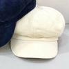 Autumn and Spring Retro Solid Color Corduroy Beret Women Korean Versatile Octagonal Hat Retro Peaked Beret