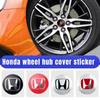 4 pièces 56mm Cache-moyeu de roue de voiture Cache Emblème Pour Mugen TypeR Fit Jazz GK5 Civic Type-R CRV Pilot Accord City HRV XRV