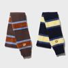 PIECEMAKER P LOGO STRIPE MUFFLER+GLOVE SET