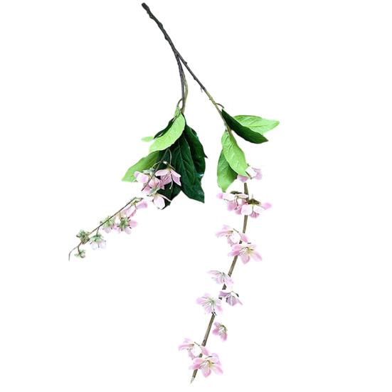 Simulated Green Plants High Simulation Lifelike Texture Faux Flower Bouquet with Realistic Veins Matte Leaves DIY Maintenance-Free Home Decor